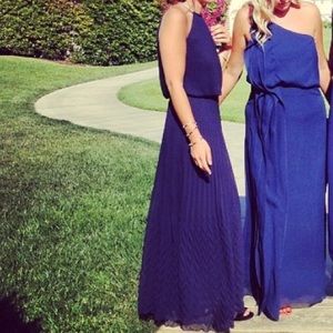 Xscape navy blue dress